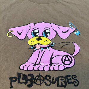 Pleasures Ruff Streetwear Tshirt Skater Punk Grunge L